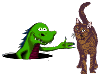 [Brown Cat and Mozilla]