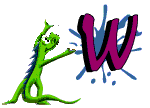 [Splat Letter W]