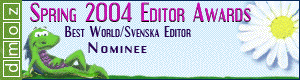 Best World/Svenska Editor Nominee
