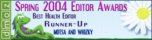 2004 Mozzie - Best Health Editor Runner-Up