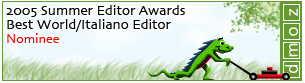 Best World/Italiano Editor Nominee
