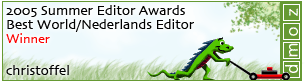 Best World/Nederlands Editor Winner