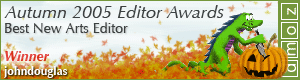 Best New Arts Editor Winner